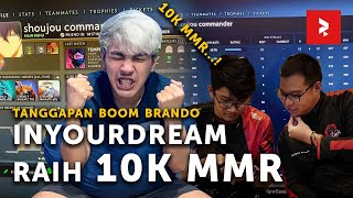 RIOT GAMES LUNCURKAN LOR TUAN RUMAH THE INTERNATIONAL 2021 TANGGAPAN BOOM BRANDO INYOURDREAM 10K [upl. by Mont]