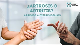 Artrosis vs artritis ¿Cuál es la diferencia 🔍🧐💡 [upl. by Enyawed]