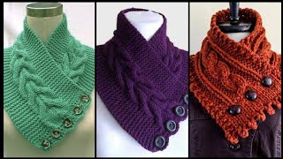 Very Useful And Outstanding Crochet Neck Warmers Designs Patterns Ideas [upl. by Notelrahc]