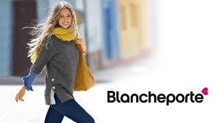 Blancheporte Collection AutomneHiver 2017  modèles originaux et coloris vitaminés [upl. by Enegue897]