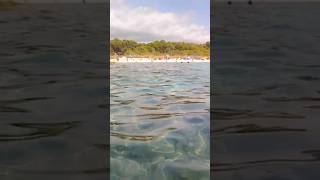 Plage et eau transparente Menorca Cala en Bosc [upl. by Hildebrandt954]