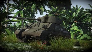 M4A2 76 W Sherman ЗАЖИГАТЕЛЬНЫЙ ДЕД WAR THUNDER [upl. by Giguere]