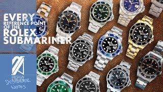 Every Reference Point Of The Rolex Submariner From 1953 to 2020 [upl. by Eiramasil]