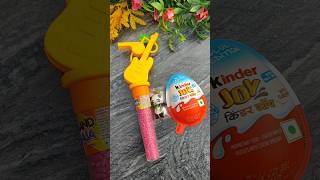 Gitaar Jems pink with panada candy in Kinderjoy Box shorts viralvideo gems [upl. by Artkele]