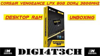 Corsair Vengeance LPX 8GB 1x8GB DDR4 3200MHZ C16 Desktop RAM Black UnBoxing amp Full Detailed Review [upl. by Anrat229]