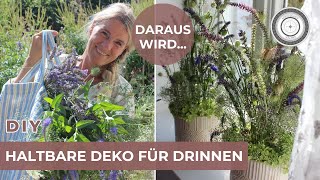 DIY  RUCKZUCK Makeover  WOCHENLANG haltbare FENSTERDEKO 🌸 [upl. by Aindrea]