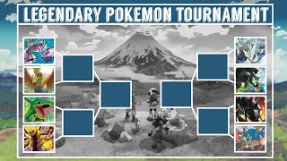 FULL LEGENDARY POKÉMON BATTLE TOURNAMENT  All Battles [upl. by Cassidy]