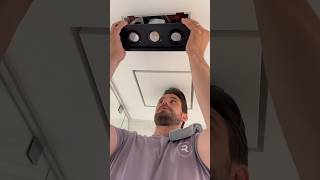 Watch as Dan demonstrates how to install this amazing flushmount light fixture from Liteline diy [upl. by Gerita]