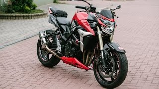 My Suzuki GSR 750 Yoshimura Edition no 2  BEST exhaust sound Yoshimura [upl. by Budding]