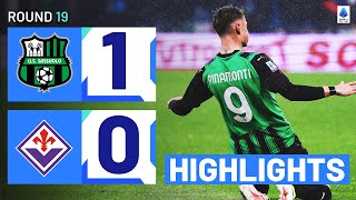 SASSUOLOFIORENTINA 10  HIGHLIGHTS  Pinamonti sinks Fiorentina  Serie A 202324 [upl. by Flodur]