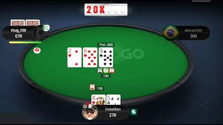 4K Poker Play quotSPIN amp GOquot on PokerStars [upl. by Lerak637]