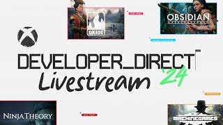 Xbox Developer Direct Livestream 2024  Indiana Jones Senua’s Saga Hellblade 2 amp More [upl. by Nnor]