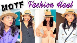 FASHION HAUL ft MOTF  M2F collection summer 2022 [upl. by Allys355]