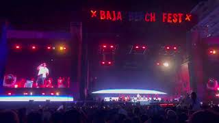 Rauw Alejandro performs Dejame Entrar Live at Baja Beach Fest 2024 [upl. by Kuo383]