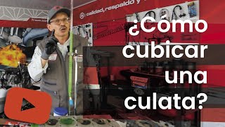 Cubicar la cámara de combustión y la junta de culata [upl. by Iramohs795]