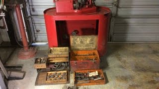 FOR SALE  Van Dorn amp Sioux Valve Seat Grinders  Kwik  Way Valve Facing Machine Shop Tools [upl. by Purdy814]