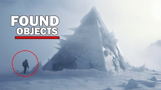 Frozen Mysterious Objects Found Under Ice In Antarctica [upl. by Eelram]