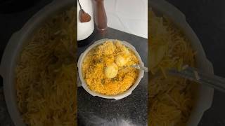 Egg Briyani pressurecookereggbriyanitrendingytshortstrending [upl. by Fortier370]