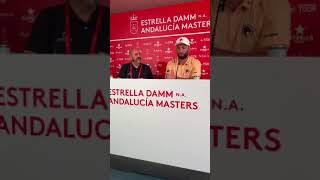 Rueda de prensa de Jon Rahm EDAM2024 [upl. by Lonier]