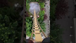 Valkyria Liseberg Sweden On ride video rollercoaster liseberg valkyria [upl. by Nylirek]