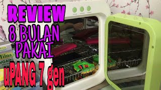 uPANG UV STERILIZER 7 GEN SETELAH PEMAKAIAN 8 BULAN REVIEW JUJUR [upl. by Nosduh700]