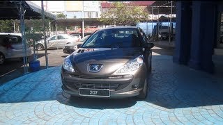 2010 Peugeot 207 Sedan 16 StartUp and Full Vehicle Tour [upl. by Becca809]