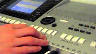 Using Multi Pads on the YAMAHA PSR S900 [upl. by Lisette]