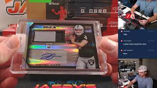 SAT 112 2024 Hit Parade Football Autographed Card Limited Series 32  Dual Case Break 1 RT [upl. by Rosette]