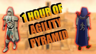 OSRS 1 HOUR OF AGILITY PYRAMID [upl. by Zendah774]