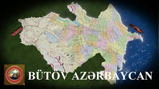 Bütöv Azerbaycan xeritesi [upl. by Tiffy157]