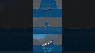 Floating Sandbox  Ships VS Tsinami 3 floatingsandbox [upl. by Ynetsed585]