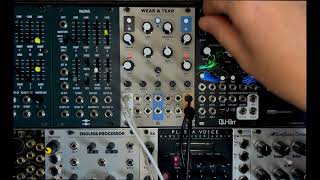 Wear amp Tear Eurorack Synthesizer Effect Overview [upl. by Ettenirt]