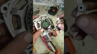 Repairing a paslode im350 with a faulty motor [upl. by Anawyt805]