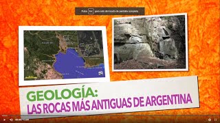 Geología Las rocas más antiguas de Argentina [upl. by Lorusso987]