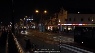 Sony HDRPJ780 vs Panasonic HCX920 Night  Low Light Footage [upl. by Anialahs]