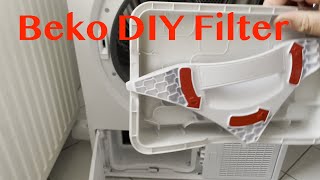 Beko 8635 rx Trockner DIY Filter  Miele war Gestern [upl. by Eecak571]