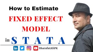 How to Estimate Fixed Effect Regression Model in STATA [upl. by Yraccaz940]