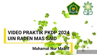 VIDEO PRAKTIK PKPD 2024 Muhamat Nur Maarif [upl. by Elbring]