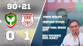 9021  Amedspor 0  1 Pendikspor Pendik Faciası Yönetimin İstifası Yeni hoca kim olmalı [upl. by Ahsimat]