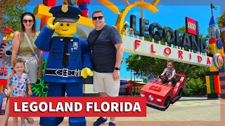 Legoland Florida 2024  The most beautiful theme park Riding lots of rides  Meal at Golden Corral [upl. by Atinit]