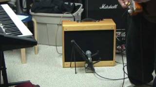 18watt EF86 custom combo amp [upl. by Aerdnaeel]