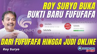 Roy Suryo Buka Bukti Baru Fufufafa Dari Fufufafa Hingga Judi Online  SPEAKUP [upl. by Karly387]