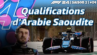 F1® 24  QUALIFICATIONS DARABIE SAOUDITE  INCROYABLE CHRONO EN Q3   SAISON 2  04 [upl. by Isa]