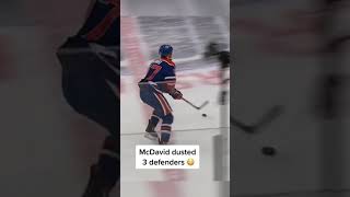 Connor McDavid is the definition of speed on ice 😮 shorts [upl. by Rainie]