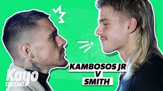 Bailey Smith and George Kambosos Jr play the Word Association game  Boxing  Kayo Sports [upl. by Yv]