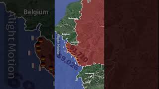 Germany vs France history ww2 mapping [upl. by Rodie]