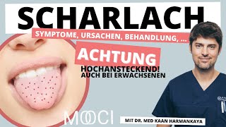 Scharlach 👅 Ursache Symptome Behandlung [upl. by Graybill]