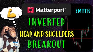 Matterport Stock MTTR Inverted Head and Shoulders Breakout [upl. by Airogerg607]