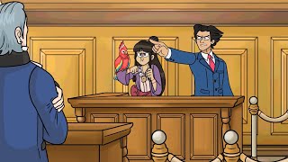 NarumitsuWrightworth Moments in Ace Attorney Season 1 [upl. by Laicram]