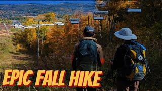 Epic Fall Hike on Blue Mountain with Stunning Lake Huron Views Collingwood hiking  brucetrail [upl. by Zara]